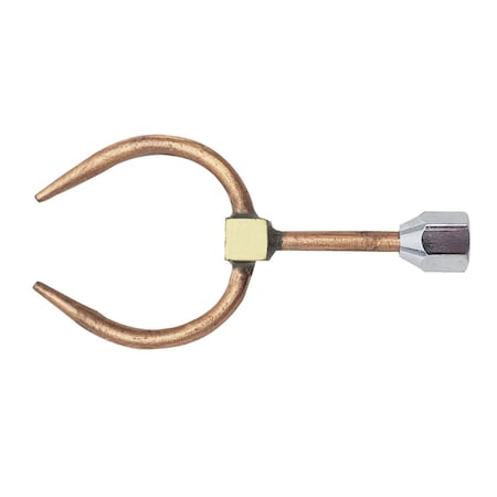 Gentec THE SMALL TORCH OXY-FUEL TIPS, Oxy-Fuell Twin Tip#4, Small Torch 10STP-C4